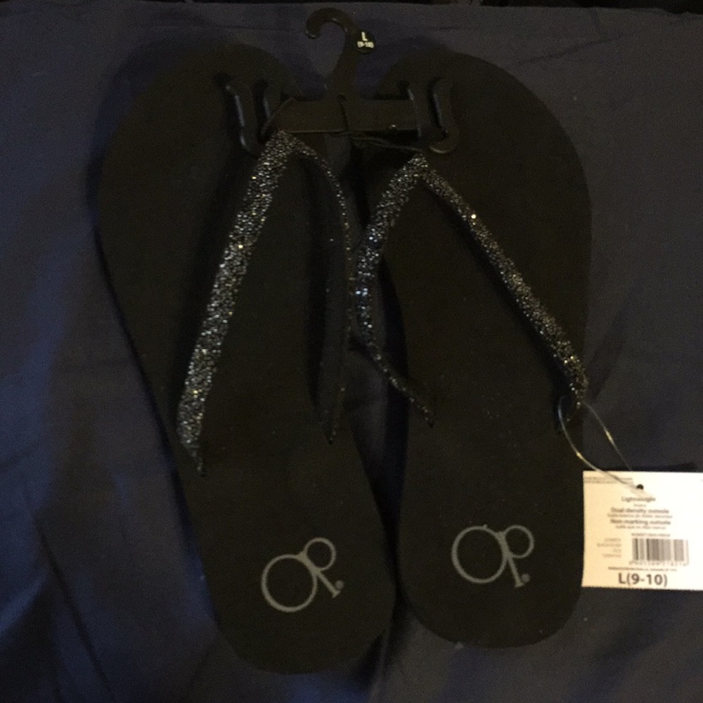 Sparkly Flip Flops